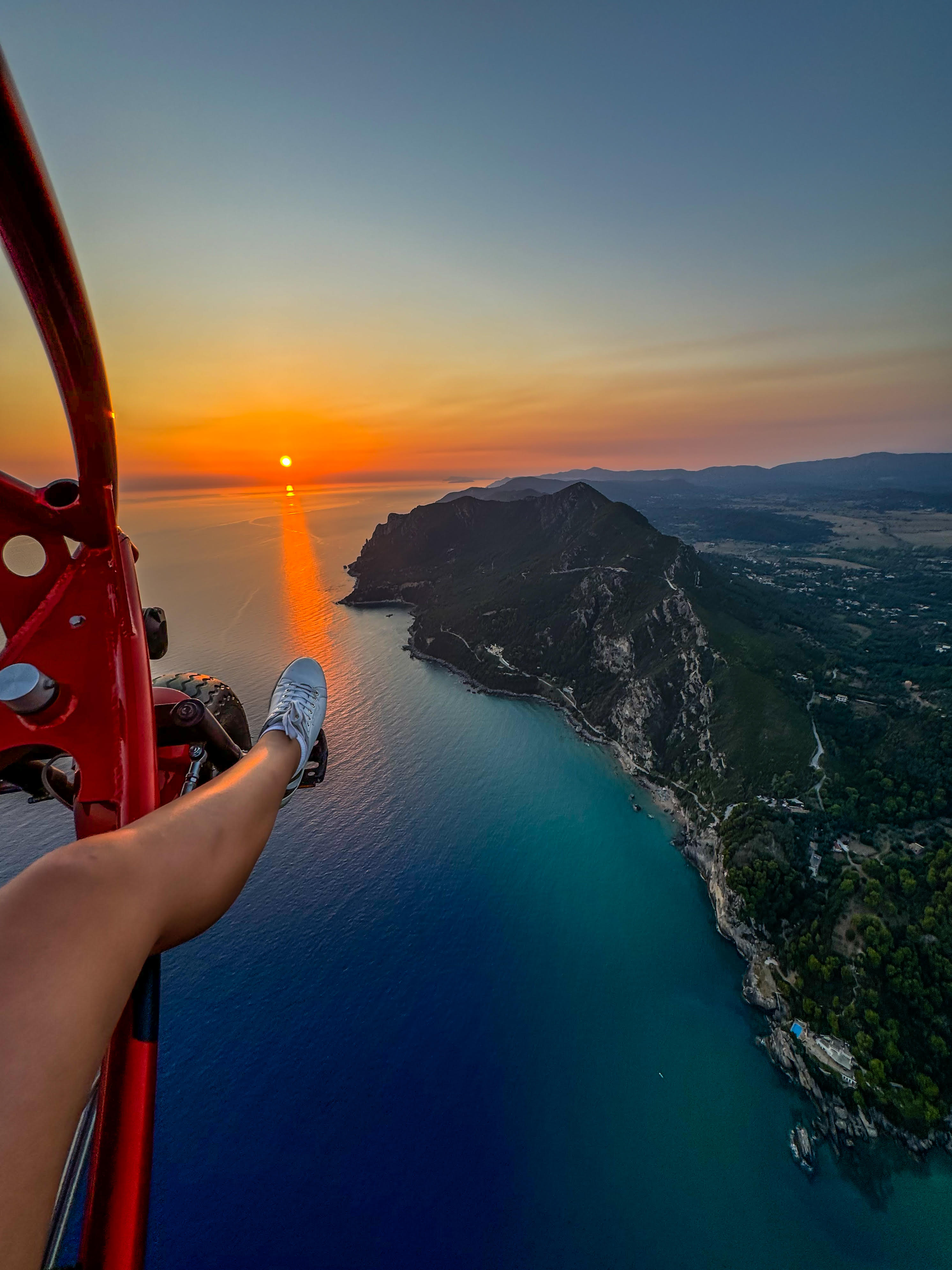 Paragliding tandem flights