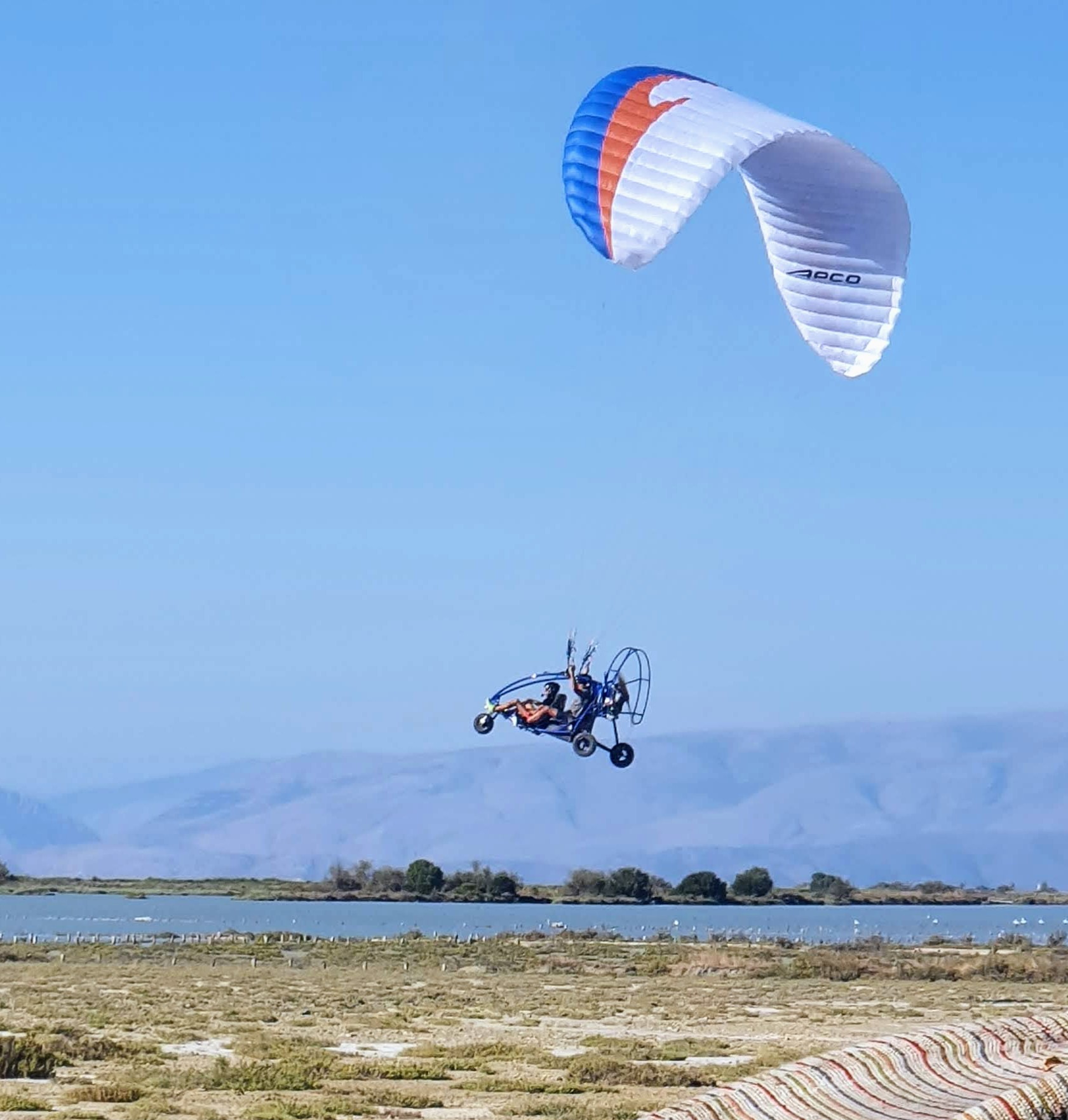 Paragliding tandem flights